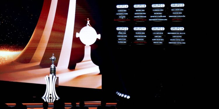 Conmebol define grupos da Libertadores 2026