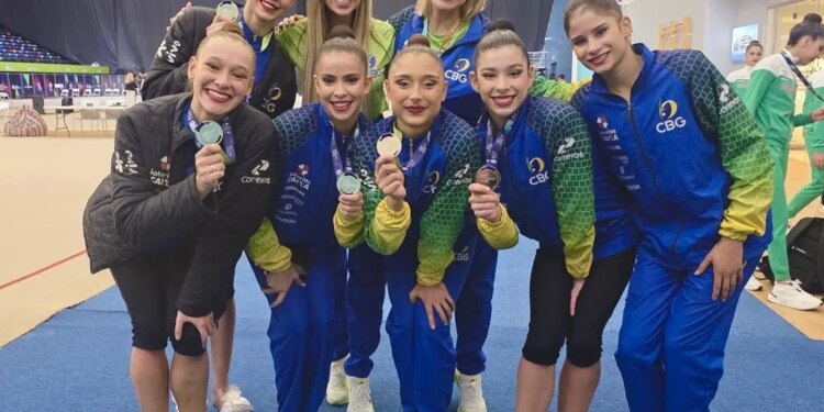 Brasil conquista prata com nova série de cinco bolas na etapa da Copa do Mundo.