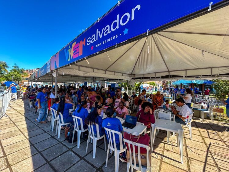 Viver Salvador nos Bairros chega a Sussuarana neste sábado (30) após estreia com mais de 1.500 atendimentos