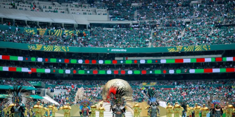Azteca vibra: abertura da Copa 2026 emociona México】
