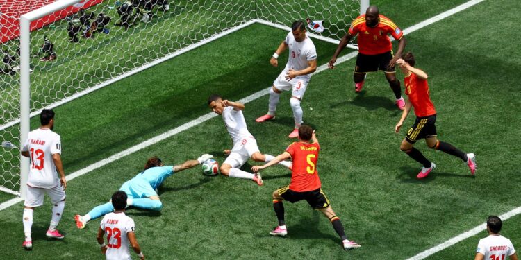 Defesa iraniana se destaca e mantém empate em 0 a 0 contra a Bélgica em Los Angeles