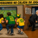 Saindo pela porta dos fundos na hora do jogo do Brasil, Jaques Wagner entrega a liderança de Lula após virar peso político para Lula