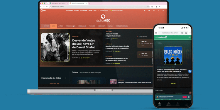 EBC inaugura nesta quarta-feira os novos sites das rádios Nacional e MEC.