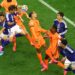 Japão e Holanda empatam em partida de decisão no Grupo F da Copa.