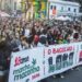 Manifestantes de SP exigem legalização da maconha em marcha nacionalista.