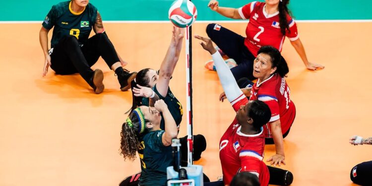 Seleções brasileiras invictas avançam às oitavas do Mundial de vôlei sentado
