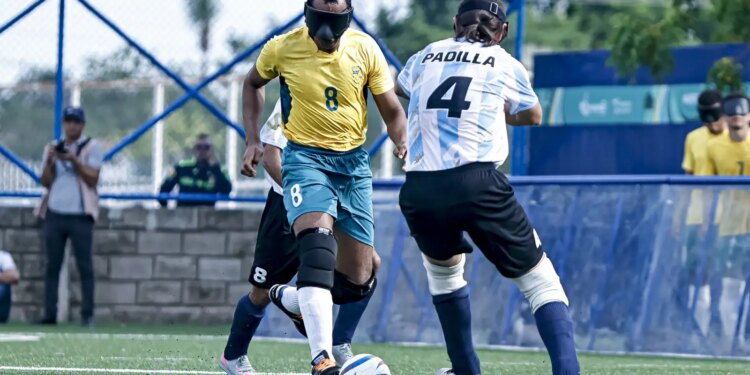 Brasil encerra os Jogos Parasul-Americanos com ouro no futebol de cegos