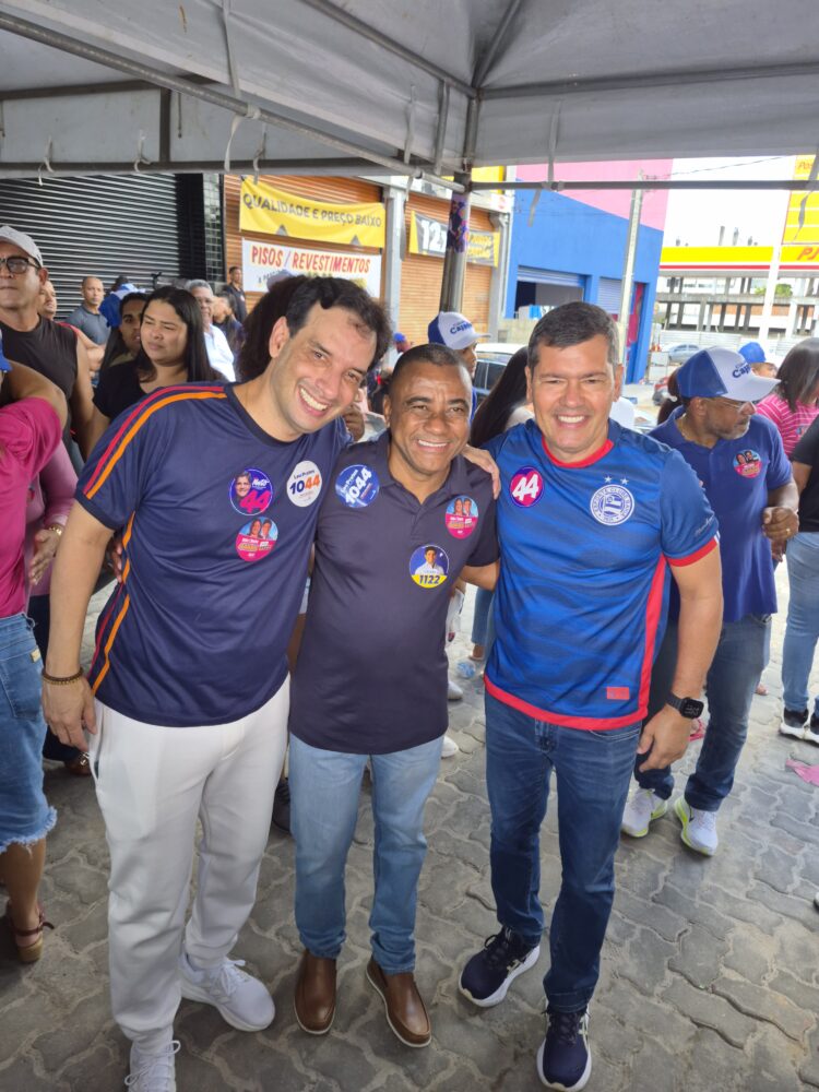 Ao lado do prefeito Del, Leo Prates reforça parceria e promete ampliar investimentos em Simões Filho