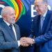 Lula e Edorgan combinam criação de conselho entre Brasil e Turquia