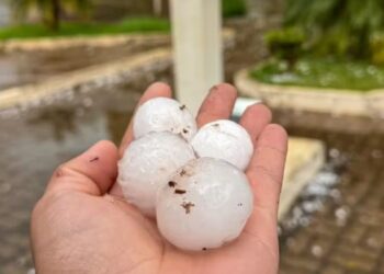 Região Sul tem previsão de chuva e granizo para esta terça-feira