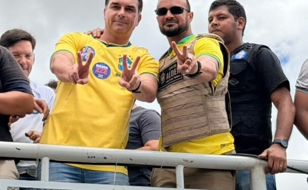 “Vamos eleger Flávio Bolsonaro presidente”, diz Capitão Alden em Vitória da Conquista