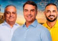 Flávio Bolsonaro reafirma apoio a reeleição de Capitão Alden