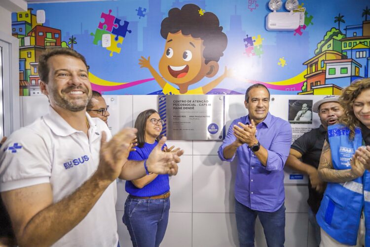 Prefeitura entrega Caps Infantojuvenil Mané Dendê com capacidade para mais de 5 mil atendimentos mensais no Subúrbio