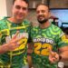 Capitão Alden acompanha Flávio Bolsonaro em ato em Salvador