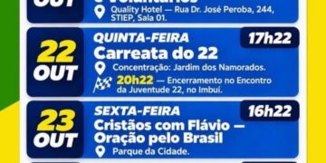 Campanha de Flávio Bolsonaro programa cinco atividades em Salvador até sábado
