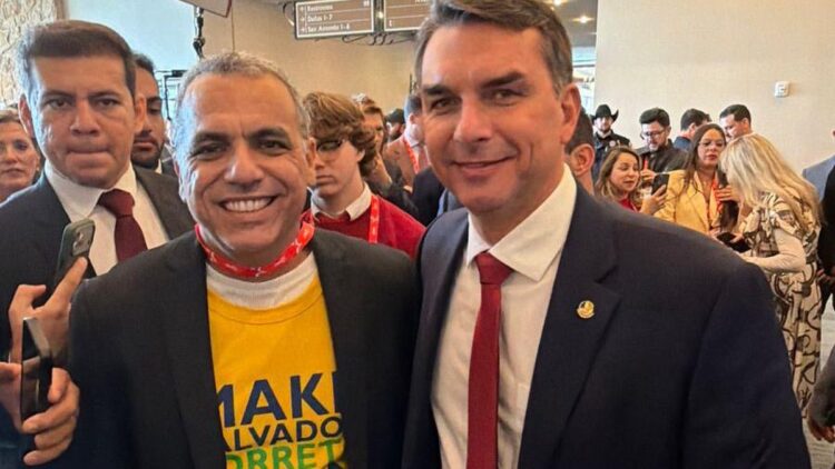Cezar Leite garante homenagem a Flávio Bolsonaro, que receberá título de cidadão soteropolitano durante ato na Barra
