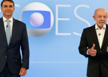 Candidatos trocam acusações e defendem propostas em debate na Globo