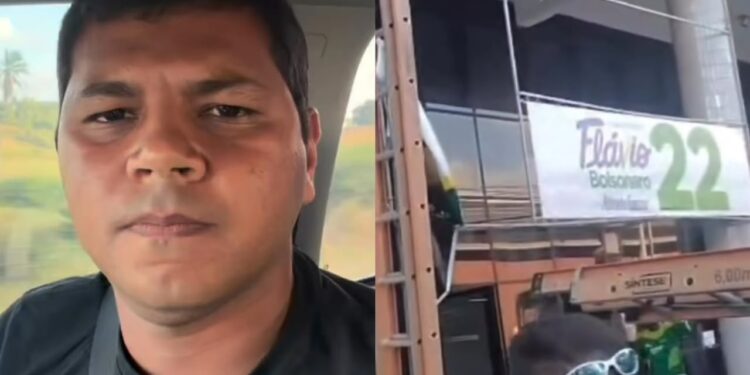 Diego Castro denuncia retirada de material de campanha de Flávio Bolsonaro em Salvador e acusa Justiça Eleitoral de tratamento desigual