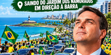 Disputa presidencial esquenta na Bahia, e militantes de Flávio Bolsonaro organizam carreata no dia 16 para convocar população ao ato do dia 17
