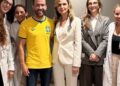 André Janones recebe alta e deixa o hospital em São Paulo.