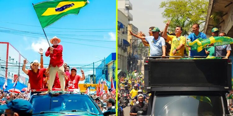 Lula faz comício em Natal e Flávio participa de moto-carreata no Rio