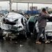 Motorista infarta, e engavetamento de 20 veículos deixa feridos no Rio